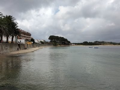 Playa de A Corna en Ribeira