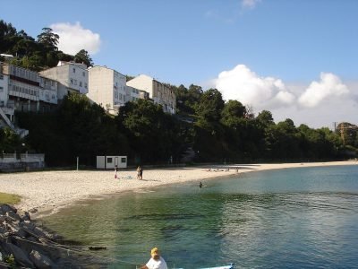 Playa de A Graña en Ferrol