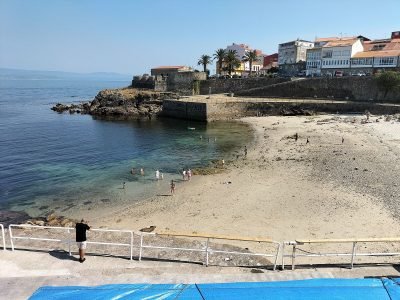 Playa de A Ribeira en Fisterra