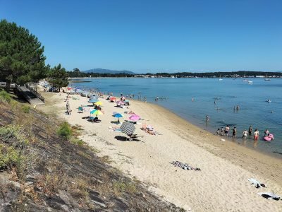 Playa de Agramuiña en Boiro