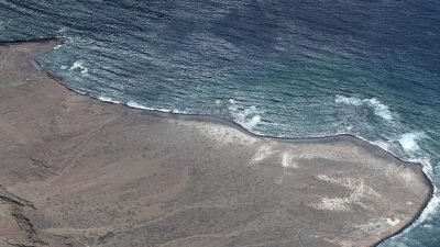 Vista aérea de Aguila, San Sebastián de la Gomera