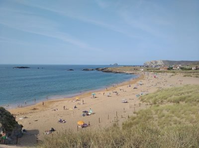 Playa de Aguilera en Gozón