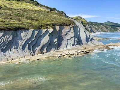 Playa de Algorri en Zumaia