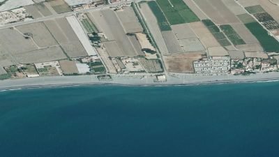 Vista aérea de Almayate, Vélez-Málaga