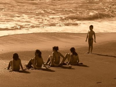 Playa de Alojera en Vallehermoso