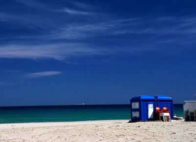 Playa de Amoladeras en Cartagena