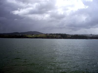 Playa de Andahio en Pontedeume