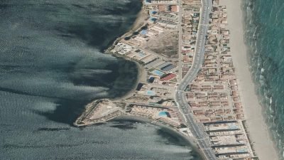 Vista aérea de Antillas, San Javier