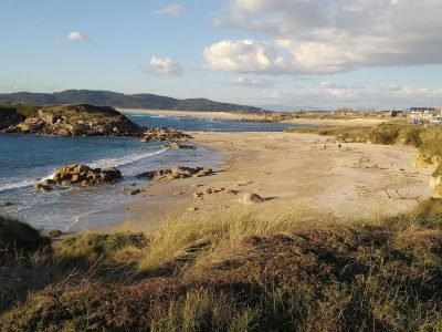 Playa de Areagorda en Sanxenxo