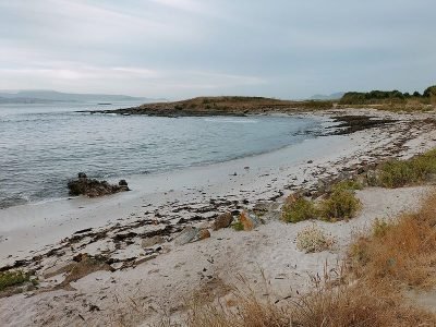 Playa de Areamilla en Cangas