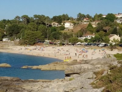 Playa de Areas de Reboredo en O Grove