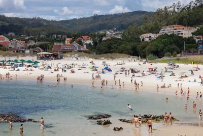 Playa de Areas en Sanxenxo