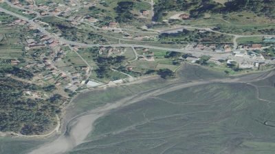 Vista aérea de Areeiro, Vilaboa