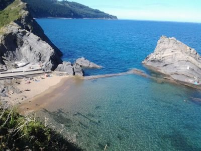 Playa de Aritxatxu en Bermeo