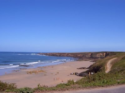 Playa de Arnao en Castropol