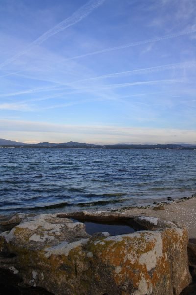 Playa de Arnelas en A Illa de Arousa