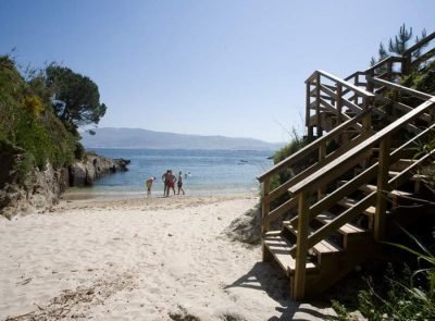 Playa de Arribas Blancas en Nigrán