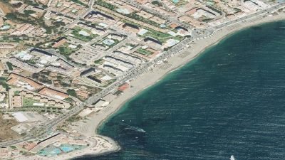 Vista aérea de Arroyo de la Miel, Benalmádena