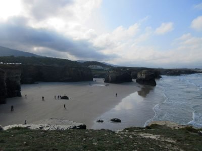 Playa de As Catedrais en Ribadeo