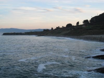 Playa de As Insuas en Foz
