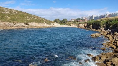 Playa de As Lapas en A Coruña