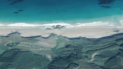 Vista aérea de As Torradas, Malpica de Bergantiños