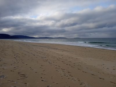 Playa de Baldaio en Carballo