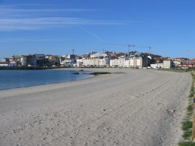 Playa de Baltar en Sanxenxo