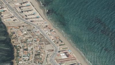 Vista aérea de Banco del Tabal, San Javier