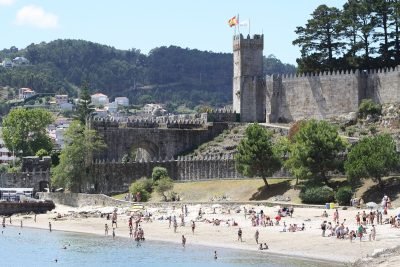 Playa de Barbeira en Baiona