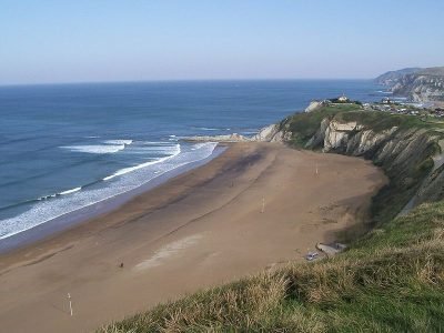Playa de Barinatxe en Getxo