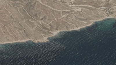 Vista aérea de Barranco Ancho, Mazarrón