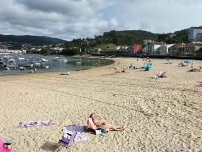 Playa de Beluso en Bueu