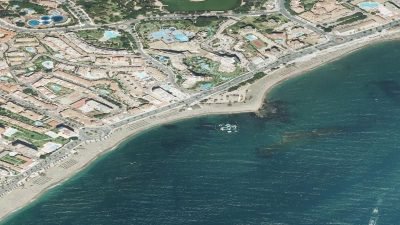 Vista aérea de Bil Bil, Benalmádena