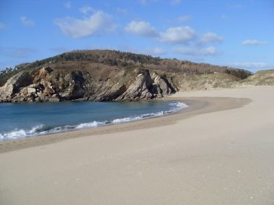 Playa de Bimbieiro en Ortigueira