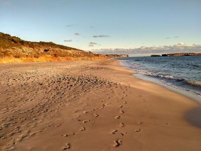 Playa de Binigaus en Es Migjorn Gran