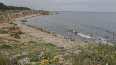 Playa de Bol Roig en L'Escala