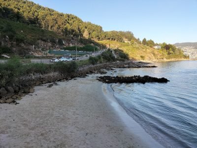 Playa de Borna en Moaña