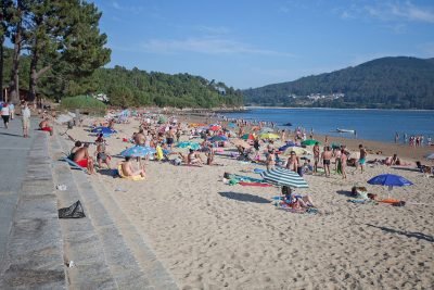 Playa de Broña en Outes