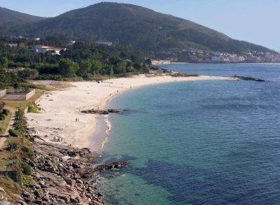Playa de Cabeiro en Porto do Son