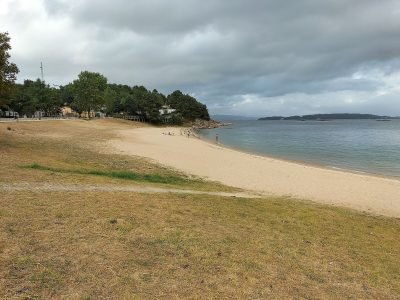 Playa de Cabío en A Pobra do Caramiñal
