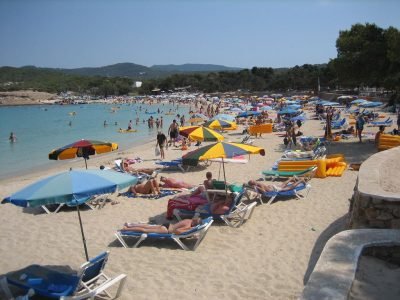 Cala Bassa en Sant Josep de sa Talaia