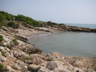 Cala Blanca en Alcalà de Xivert