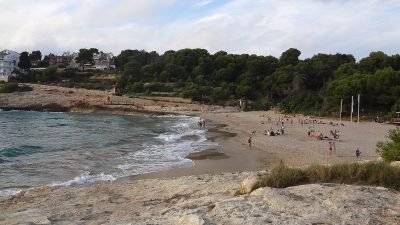 Cala Canyadell en Altafulla