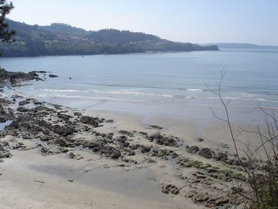 Cala Chamoso en Cabanas