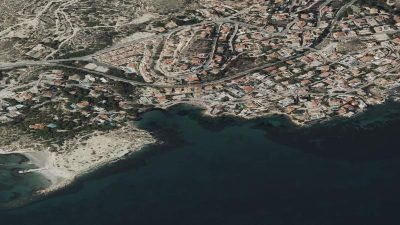 Vista aérea de Cala de En Medio, El Campello