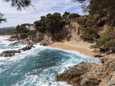Cala de la Roca del Paller en Calonge