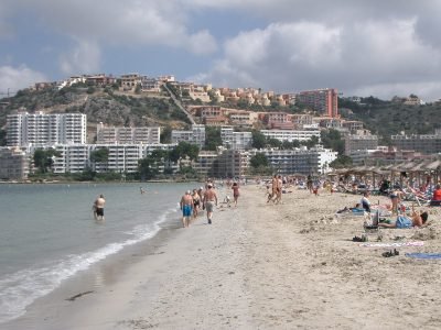 Cala de Santa Ponça en Calvià