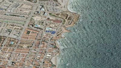 Vista aérea de Cala del Rincón, Pilar de la Horadada