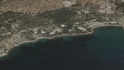 Vista aérea de Cala d'Es Cubells, Sant Josep de sa Talaia
